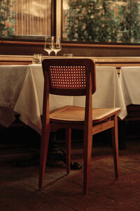 C-Chair Outdoor Ruokapöydän Tuoli Tiikki / French Cane