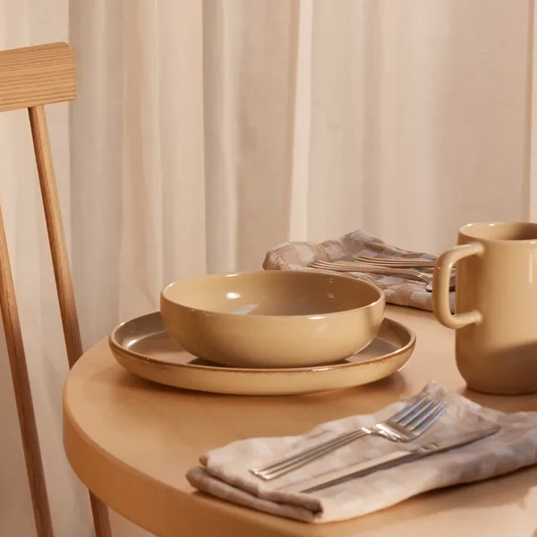BON Tallrik 22 cm Beige