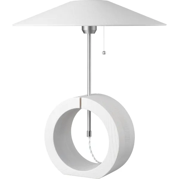 Bombus Bordlampe Hvitlasert Ask