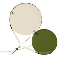Coppia Bordlampe Ivory / Olivengrøn