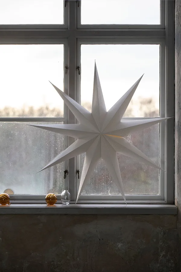 Aino Adventsstjärna 100 Vit
