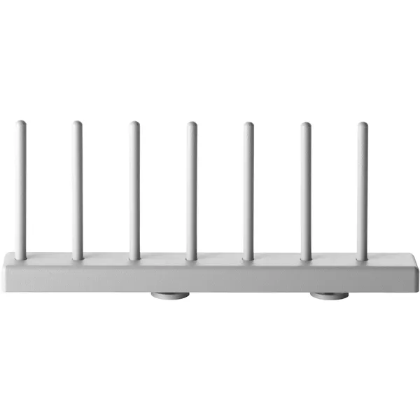 String Tallriksställ 25x30x77 cm 2-pack Grå