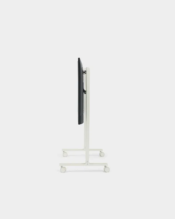Straight Rollin' Tv Stand Pearl