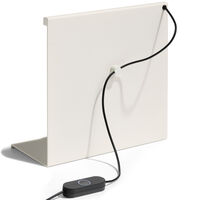 LBM Bordslampa Cream White