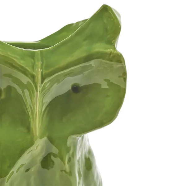 After Midnight Owl vase M Green