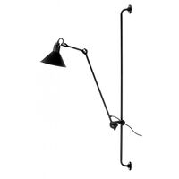Lampe Gras N°214 Væglampe Sort
