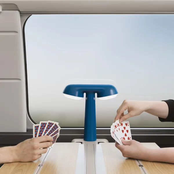 TGV Bordlampe Blå