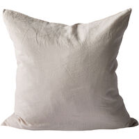 Linen Putevar 65x65 cm Varmgrå