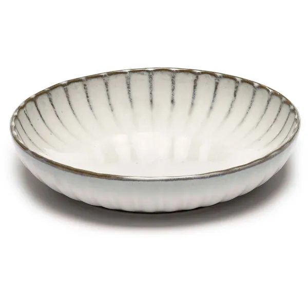 Inku Deep Plate Medium White