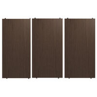 String Hyllyt 3 kpl:n pakkaus 58x30 cm Tumman Tammiset