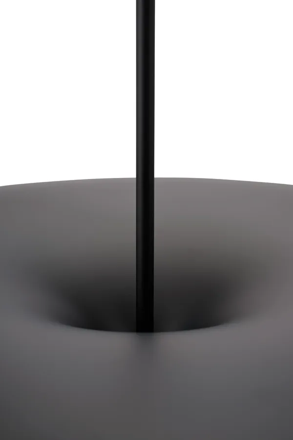 Kantarell Pendel 55 cm Svart / Vit
