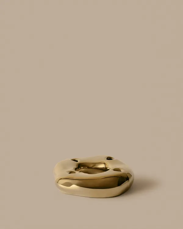 Bellure Ring Ljusstake Mässing