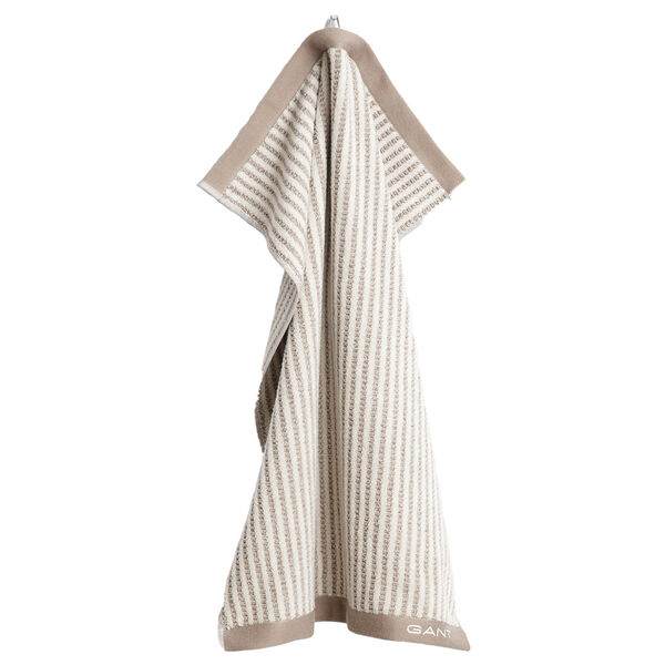 Stripe Pyyhe 50x70 cm Taupe Beige