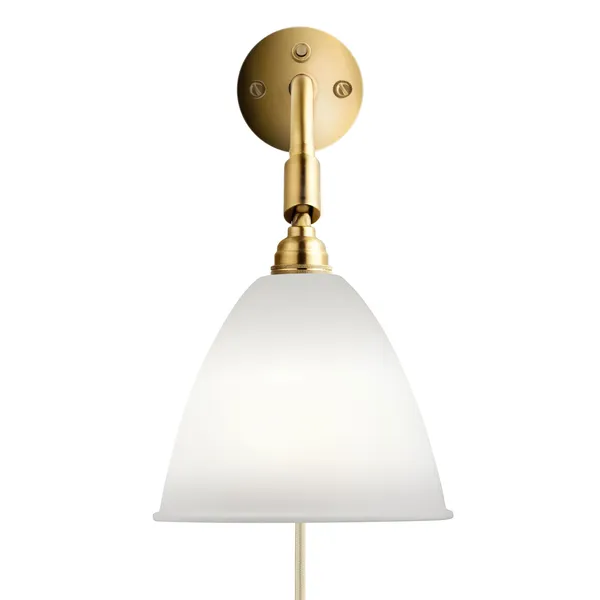 Bestlite BL7 Vegglampe Messing / Benporselen