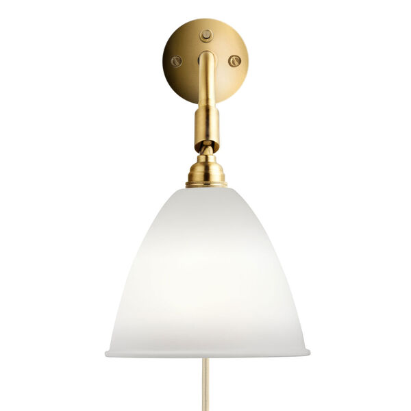 Bestlite BL7 Vegglampe Messing / Benporselen