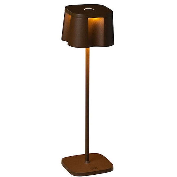 Nice Bordlampe Bærbar Rust