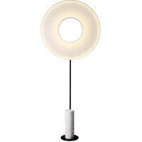 Iris Totem Golvlampa 78 cm Vit / Vit Marmor