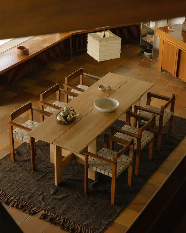Farmhouse Spisebord L220 cm Naturlig Eg