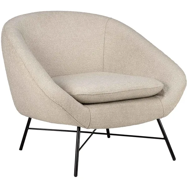 Barrow Loungestol Off-white