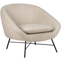 Barrow Loungestol Off-white