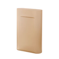 Ridge Vaasi Huurrettu Lasi 485 cm Light Orange
