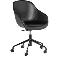 AAC155 Tuoli 5 Star Swivel Gas/Tilt Musta / Hallingdal 224