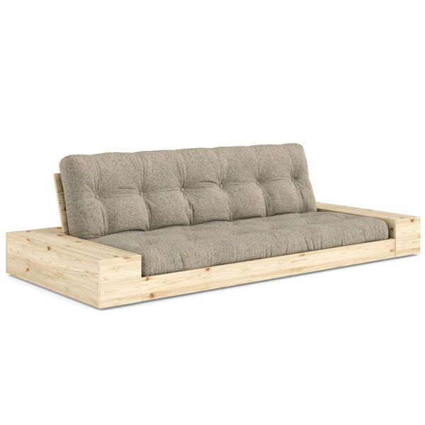 Base Sofa Bed With Storage Raw / Warm Sand