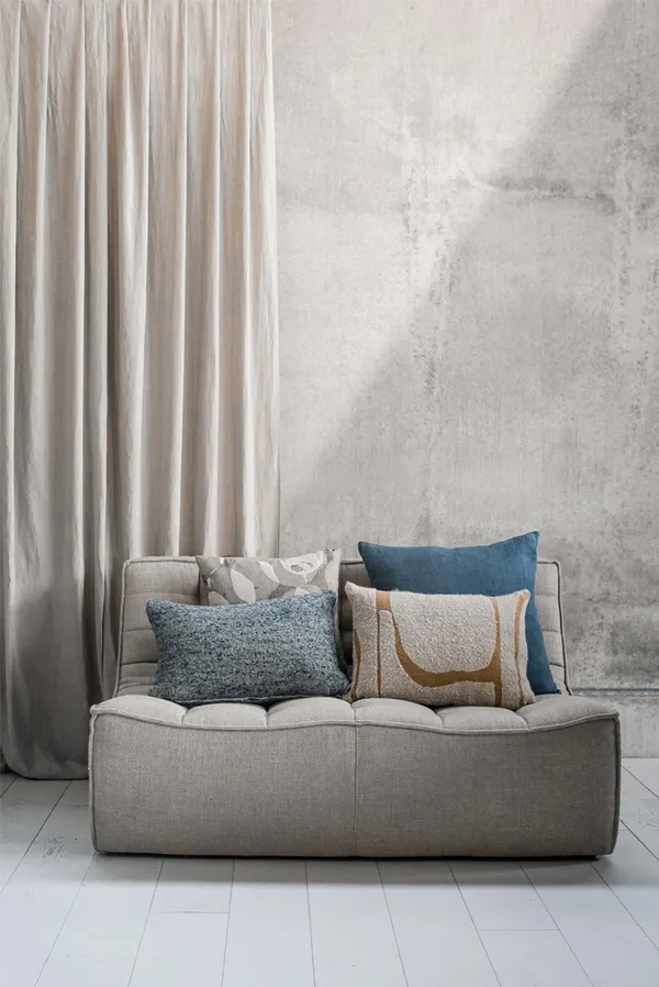 N701 Sofa Beige 2-Pers