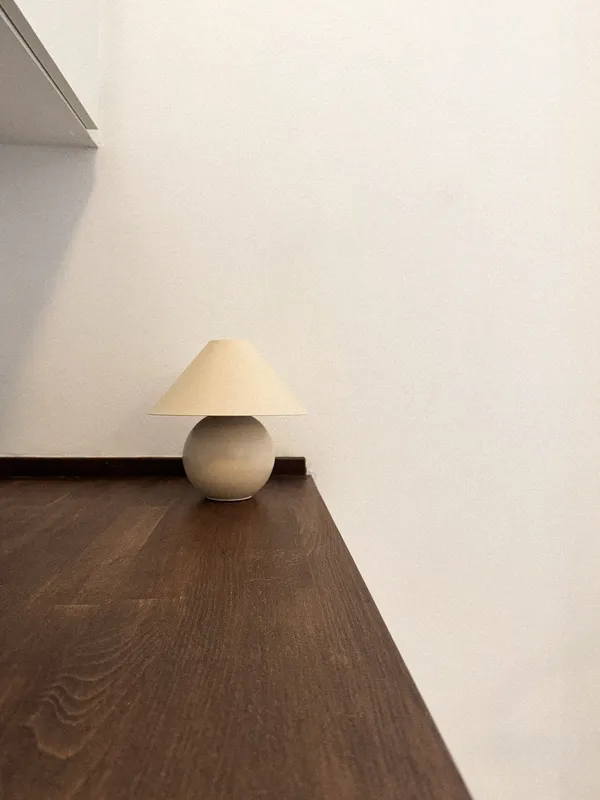 Cosmo Pöytävalaisin Kannettava Beige