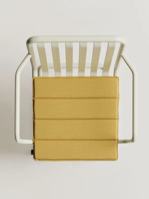 Terrazza Seat Cushion 40x40 cm Ochre