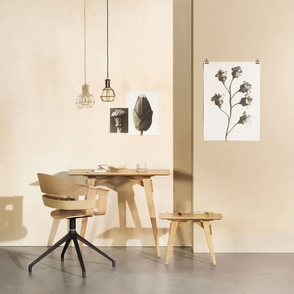 Arco Side Table Oak