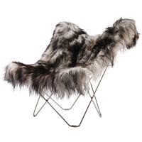 Iceland Mariposa Butterfly Stol Wild Grey/Chrome