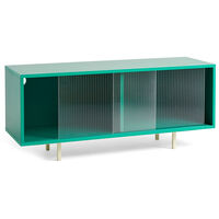 Colour Cabinet Senkki Lasiovi 120 cm / Dark Mint