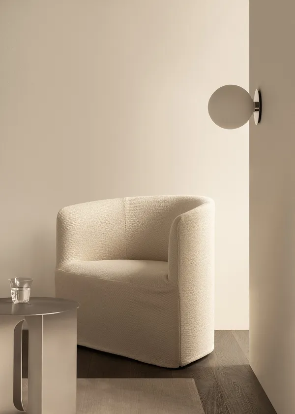 TR Bulb Væglampe / Loftslampe Poleret Stål