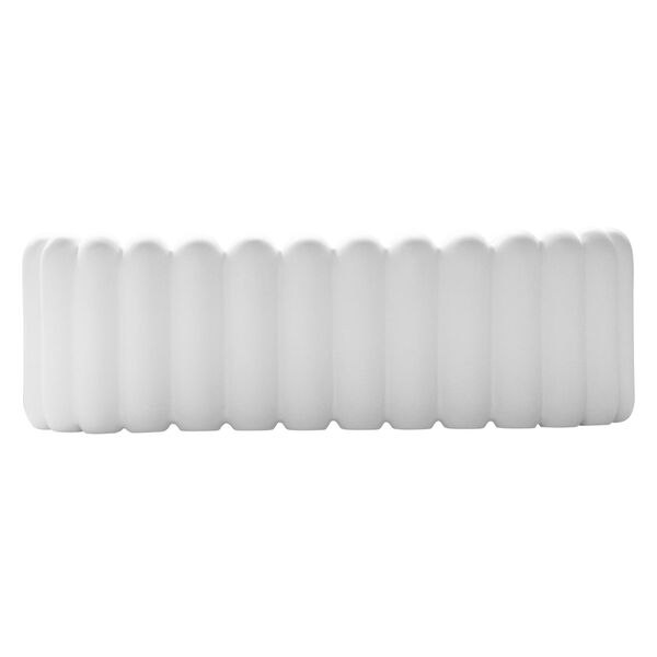 Mist Potteskjuler Oval Small Hvid