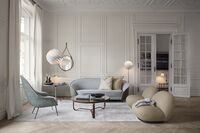 Adnet Sofabord 100 cm Tan
