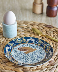 Hezha Side Plate Blue