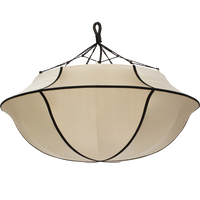 Indochina Lampeskærm Umbrella Classic / Sort