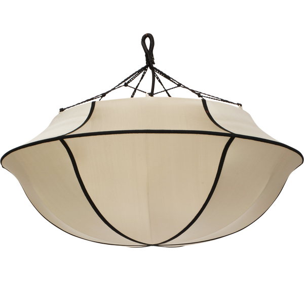 Indochina Lampunvarjostin Umbrella Classic / Musta