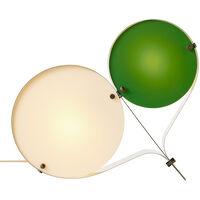 Coppia Bordslampa Ivory / Clover