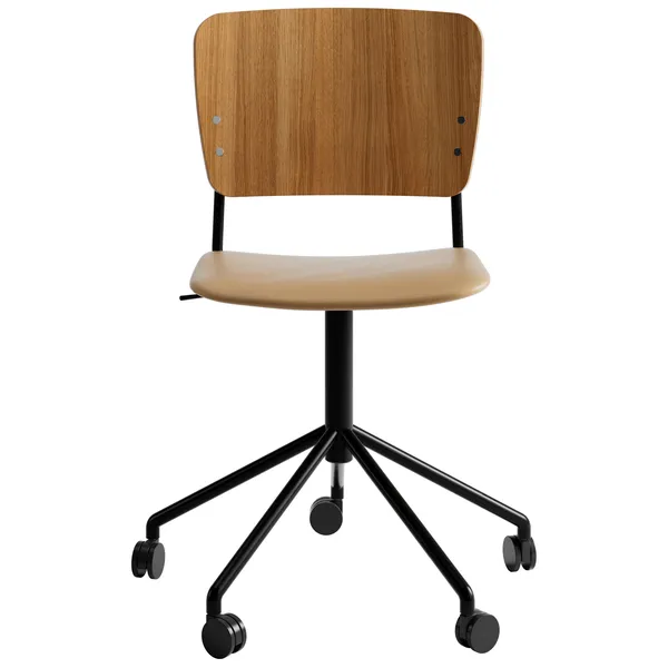 Mono Black Swivel adjustable/Oak/Elmosoft 43054
