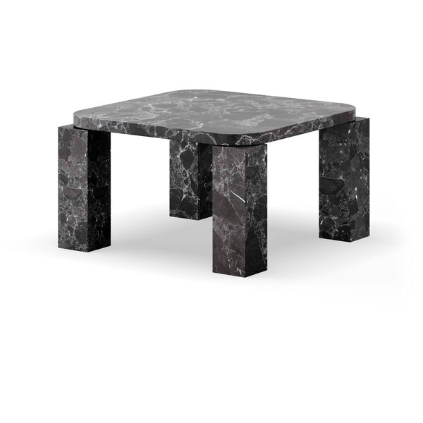 Atlas Soffbord 60x60 cm Costa Black