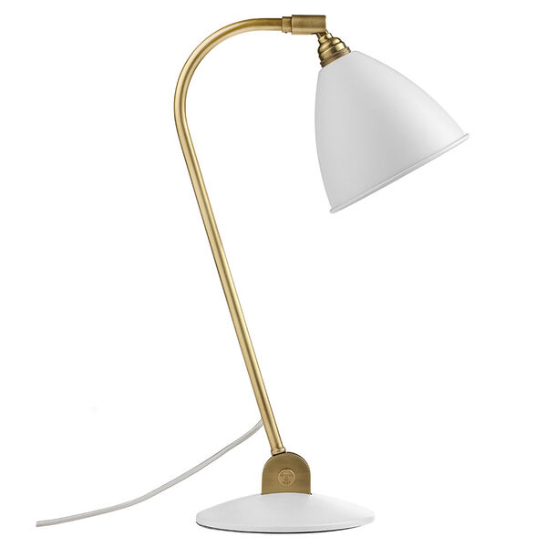 Bestlite BL2 Bordlampe Messing/Hvid