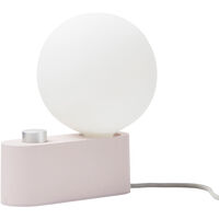 Alumina Table Lamp with Sphere IV Black