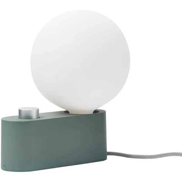 Alumina Table Lamp with Sphere IV Green