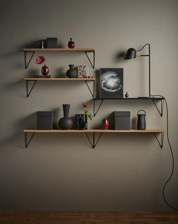Pythagoras Hylleplate Large Eik