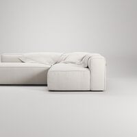 Grand Loungesofa 3-seters åpen ende Venstre Steam White