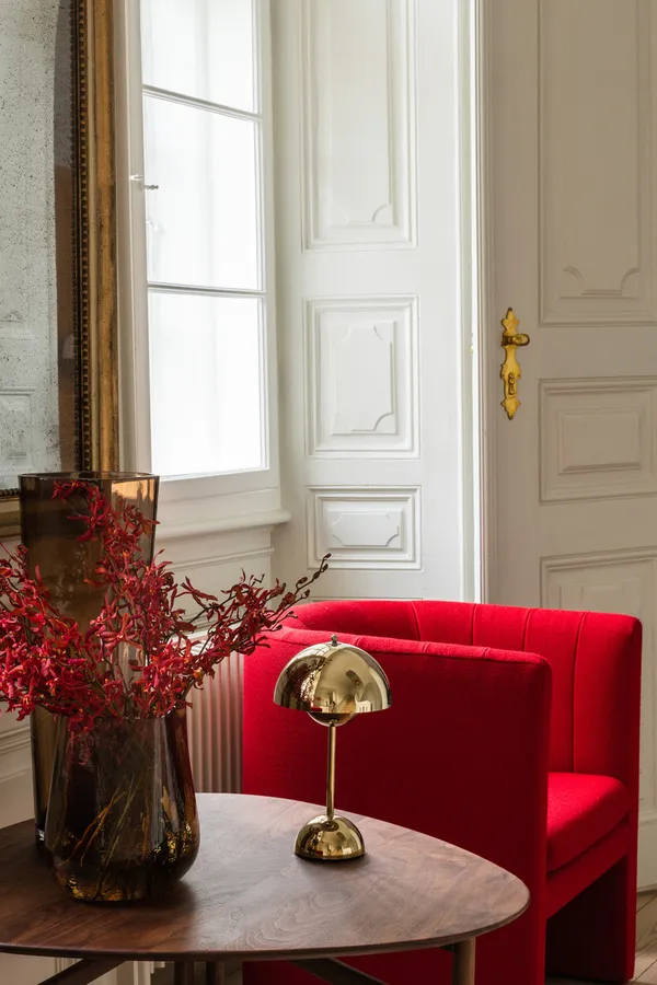 Flowerpot VP9 Bordlampe Bærbar Brass-Plated