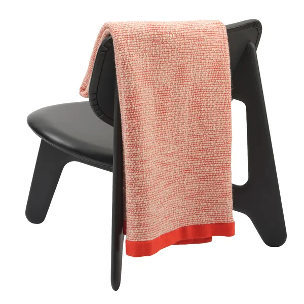 Thread Teppe 140x180 cm Oransje / Hvit