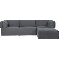Wonder Soffa 3-S Schäslong Hot Madison 1294/096 LC